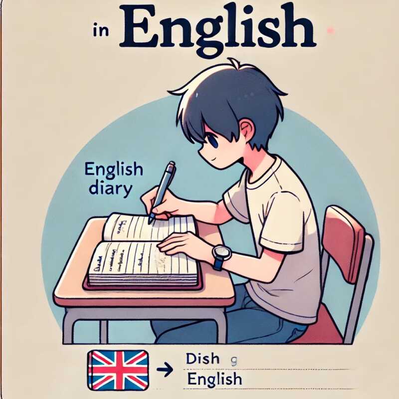 英語で日記をかくことはおすすめの勉強法