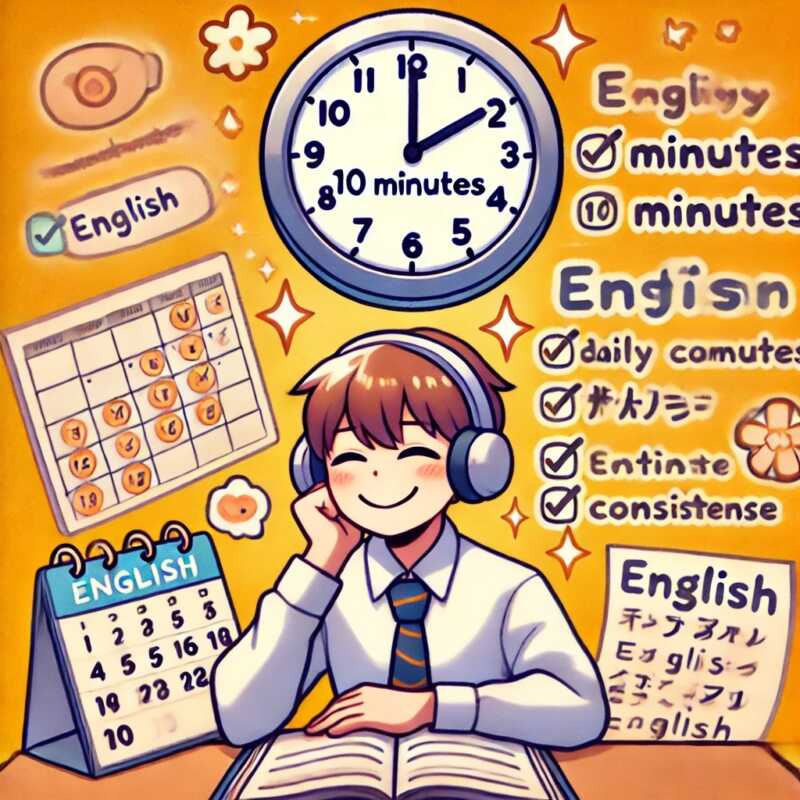 1日10分からでも英単語を覚える習慣を身に付けよう！