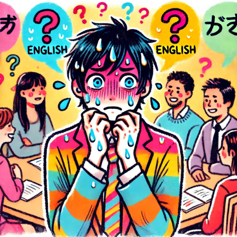 英語は間違えちゃいけないというプレッシャー