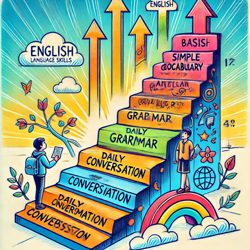 英語習得には正しいステップが必要不可欠