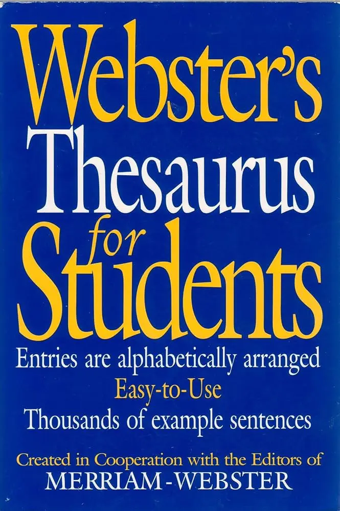 Webster's Thesaurus for Students